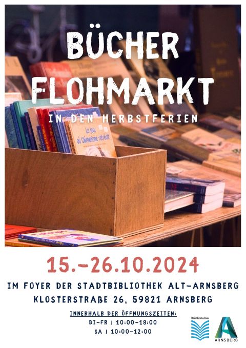 Bücherflohmarkt Stadtbibliothek 